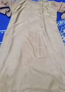 Brown Nd Black Dupatta Abaya