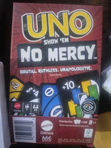 UNO~ No Mercy 2 box brand new