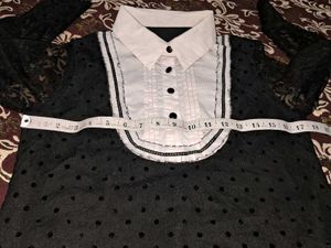 Sheer Polka Dot Blouse