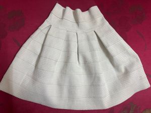 Textured Mini Skirt