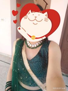 Green Lehnga For Mehndi Function