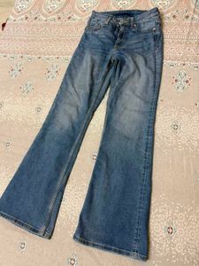 Classic Blue Flare Jeans