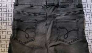 Gray Denim Jeans
