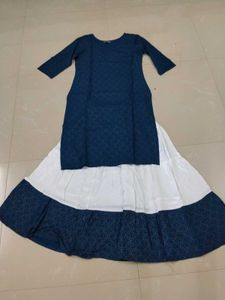 Kurta with skirt