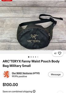 ARC'TERYX Fanny Waist Pouch BodyBag Military Small