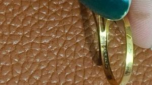 lightweight gold ring 18 carat #fixed price