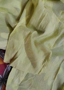 Charming Yellow Kurta with Floral Embroidery