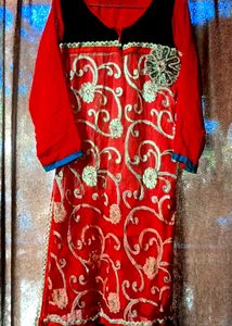 ♥️ embroidered pakistani suit 3 piece.🎀