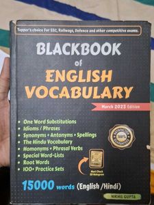 Blackbook of English Vocabulary