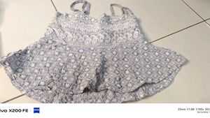 Stylish Embroidered Peplum Blouse