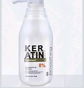 At home Keratin Smoothing Hair Treatment - 300ml