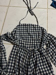 Gingham Check Jumpsuit32-34