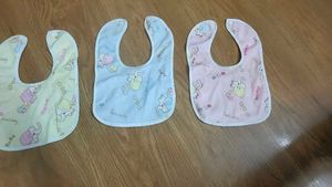 Cute Baby Bibs - Pack of 3