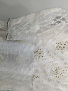 Elegant White Lace Maxi Dress