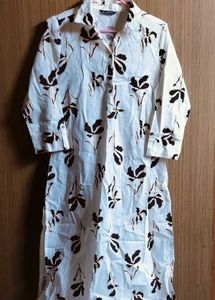 Chic Floral Print Tunic Top