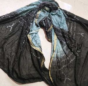 Beautiful Tie-Dye Dupatta with Sequins
