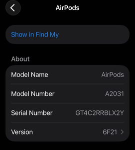 Original Apple AirPods 2nd Generation