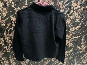 Elegant Black Button-Down Shirt