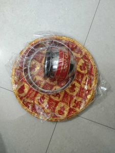 Decorative Pooja Thali Set