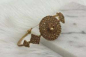 Stylish Gold-Tone Bangle