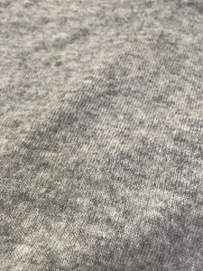 Grey V-Neck Knit Sweater