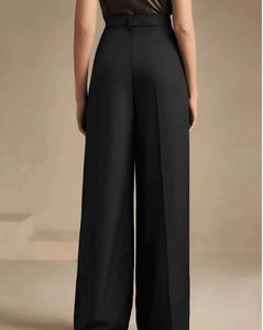 Elegant Black Wide Leg Pants