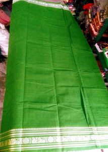 80's Sungudi plain cotton saree
