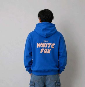 White Fox Vol. 3 Blue Graphic Hoodie