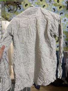 Stylish Floral Print Button-Up Shirt