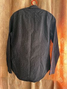Stylish Black Dot Print Shirt