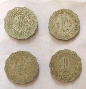 4 Coin Best For Historical Knowledge 10paisa Origi