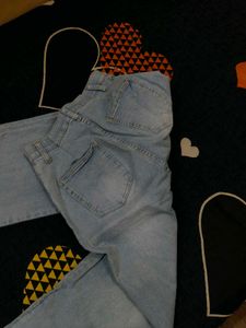 Light Wash Wide Leg Jeans
