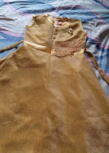 Golden Occasion Dress