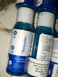 be bodywise 1% salicylic acid body wash 30ml*50pcs
