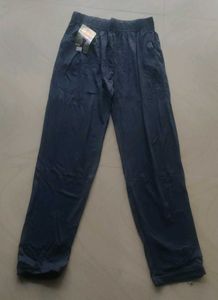 Stylish Blue Casual Pants