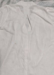Classic White Button-Up shirt