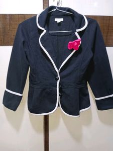 Black Shrug With Rose