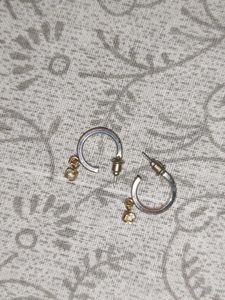 Chic Hoop Earrings diamond