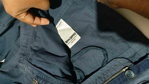 Royal Enfield Men's Dark Blue Hooded Jacket