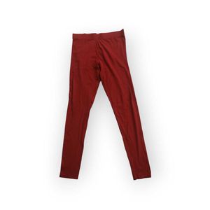 Red Ethnic Leggings