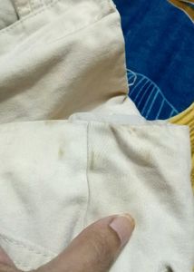 Cream Cropped Jacket
