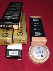 Swiss Beauty &amp; Colors Queen Makeup Lot