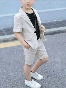 Stylish Boys Linen Blend Suit