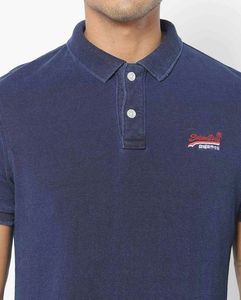 Superdry Men's Navy Polo T-Shirt