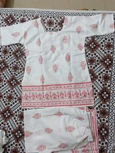 Elegant White Kurta Set