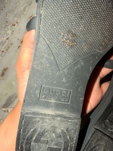 Gucci Black Slides