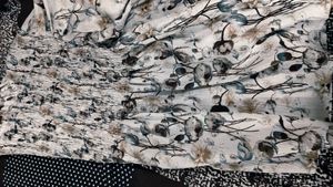 Elegant Floral Printed Smocked Top