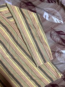 Men's Striped Kurta