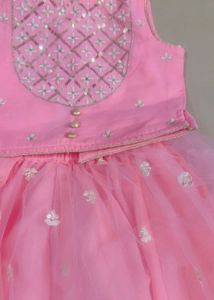 Girls' Party Wear Lehenga Choli Set