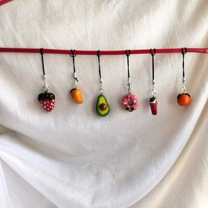 🍓🥭 CLAY FRUIT CHARM 🍉 🍊